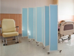 Separè autostabile CLIPPER ROLLER 30 - cm 282x140h (9 elementi)