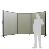 CLT38 scheda prodotto - Separè autostabile CLIPPER TRIO Separè autostabile CLIPPER TRIO "laminato" - cm 380x193h (3 elementi) - Separè autostabile CLIPPER TRIO