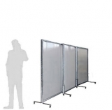 Separè autostabile MACRO SLIDE "alveolare" - cm 450x200h (3 elementi) - Separè autostabile MACRO SLIDE 