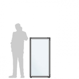 Pannello divisorio CLIPPER "vetroplastico"- cm 65x130h