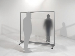 Separè autostabile ALA ROLLER "vetroplastico" - cm 916x190h (9 elementi)