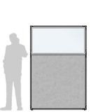 CL13.19IF scheda prodotto - Pannello divisorio CLIPPER Pannello divisorio CLIPPER "finestrato feltro" - cm 130x195h - Pannello divisorio CLIPPER