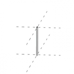 Montante MACRO.OFX - cm 4x4x140h
