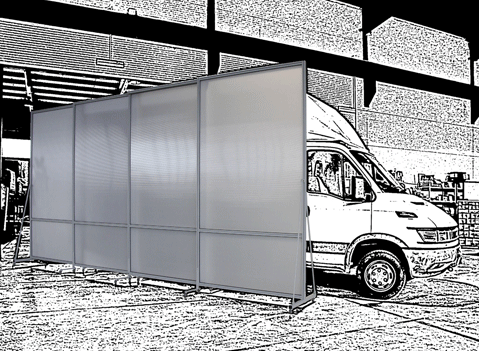 Separè autostabile MACRO SLIDE