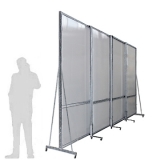 Separè autostabile MACRO SLIDE "alveolare" - cm 600x300h (4 elementi) - Separè autostabile MACRO SLIDE 