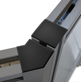 Angolazione a 135° fra pannelli MACRO ZIG ZAG